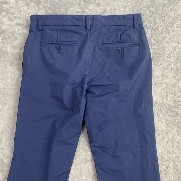 Vineyard Vines Pants Mens 32x28” Blue Chinos On The Go Performance Stretch Golf - Picture 15 of 15